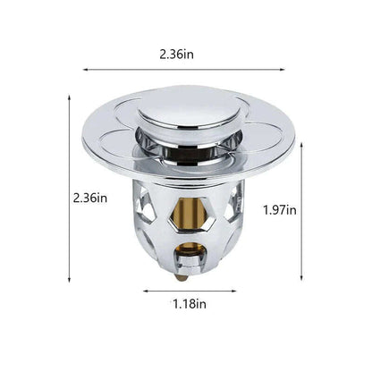 Universal washbasin water head leaking stopper